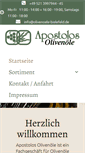 Mobile Screenshot of olivenoele-bielefeld.de